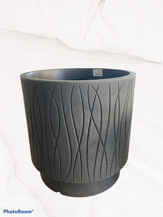 Vaso da interno 32h cm in vetro verde